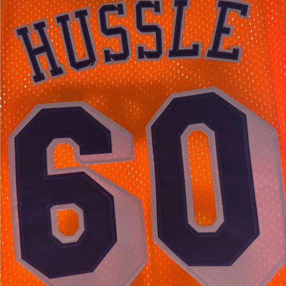 Mitchell & Ness LA Lakers Nipsey Hussle #60 Authentic Hardwood Classics Jersey